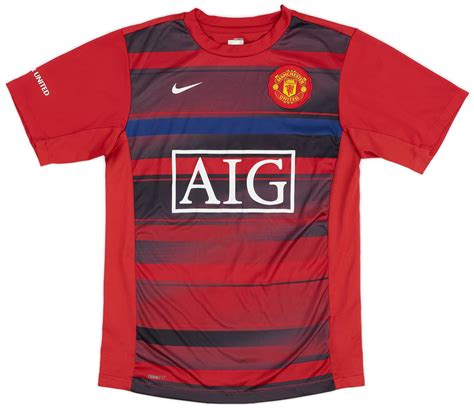 2009 10 Manchester United Nike Training Shirt 6 10 S