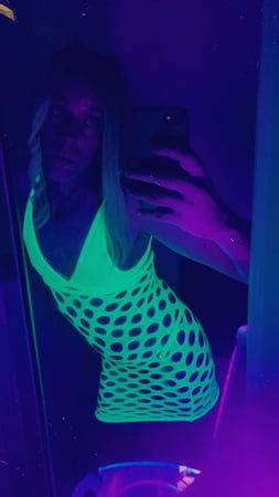 Blacklight Minidress Babe 37 Pics XHamster