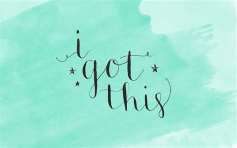 Friday Freebie: "I Got This" Calligraphy Wallpaper - Melyssa Griffin