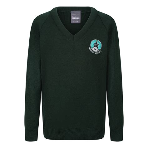 Wardie Primary Knitted V-neck - School Uniform Scotland