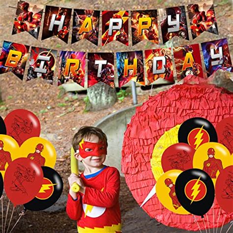 The Flash Birthday Supplies, The Flash Birthday Party Decorations, The ...