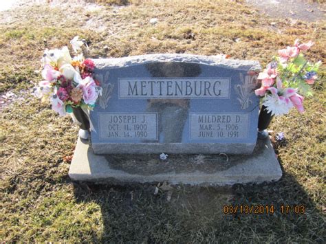 Mildred D Holtkamp Mettenburg 1906 1991 Find A Grave Memorial