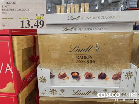 1646161 Lindt Pralines Classique 405g 3 50 Instant Savings Expires On