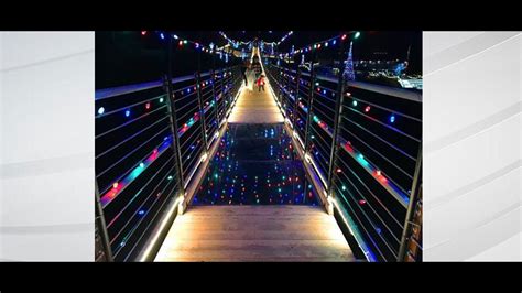 Gatlinburg Skybridge Decked Out For Christmas