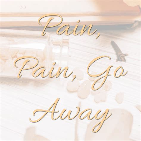 Pain, Pain, Go Away – MRS. T’S CORNER