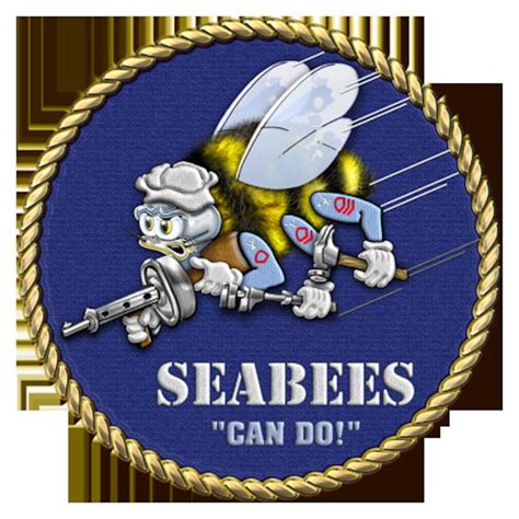 Seabees US Navy Art Print Construction Veteran Gift WW2 Etsy