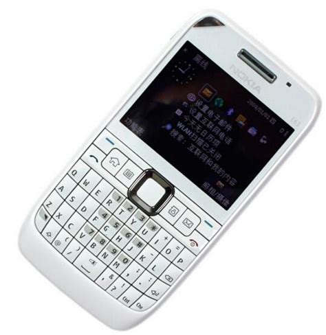 Genuine Nokia E63 Qwerty Keypad Wifi 3g Unlocked Mobile Phone Black Ebay