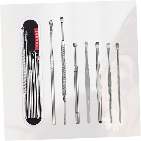 Stainless Steel Ear Cleaning Tools Set - 7pcs Ear Wax Removal Kit