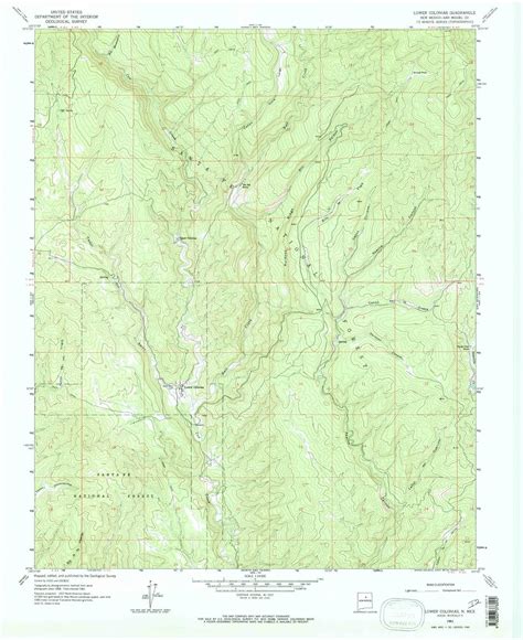 Topographic Map Of New Mexico Maps Model Online