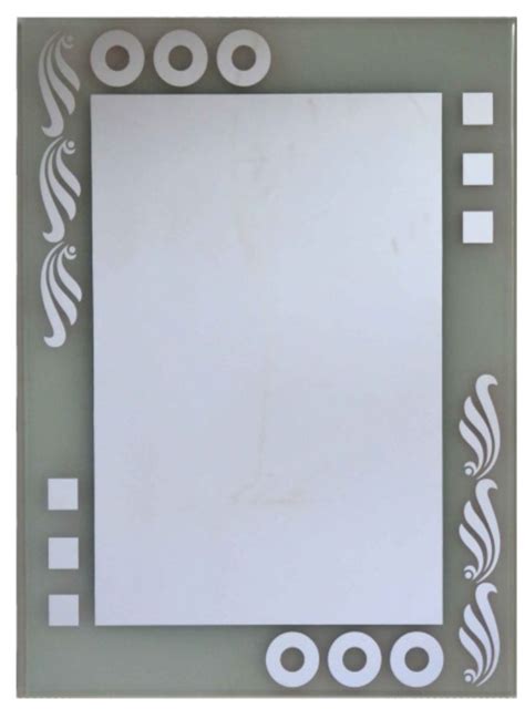 Frosted Etching Mirrors Etched Mirror Mirror Design Wall Glass Painting Patterns