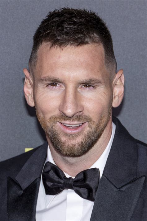 Photo Lionel Messi Photocall De La Me C R Monie Du Ballon Dor