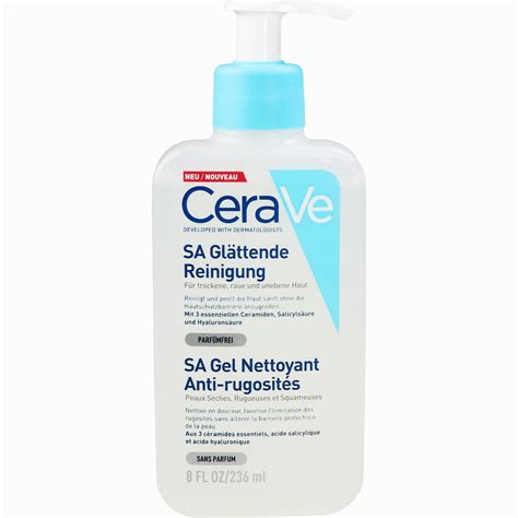 Cerave Sa glättende Reinigung Lotion Informationen und Inhaltsstoffe