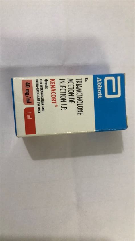 Kenacort 40Mg Injection Packaging Type Vial Packaging Size 1ML At