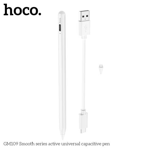 Hoco Gm109 Smooth Series Aluminum Alloy Active Universal Capacitive Pen