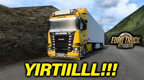 YIRTIIRLLL EFSANE GERİ DÖNDÜ SCANİA R560 V8 Euro Truck Simulator 2