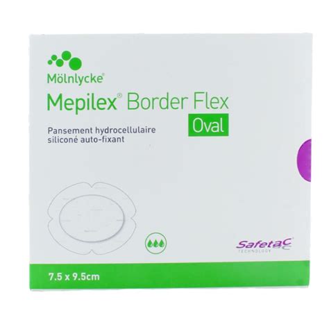 Mepilex Border Flex Oval X Cm