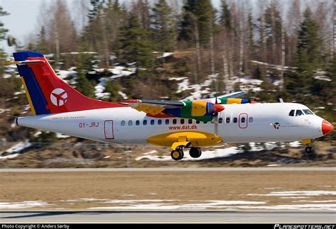 OY JRJ Danish Air Transport ATR 42 320 Photo by Anders Sørby ID