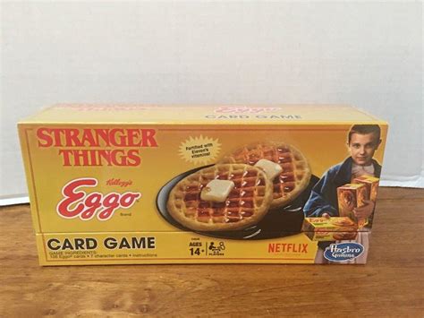 Netflix Stranger Things Kellogg Eggo Card Game New Sealed 2 6 Players