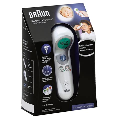 Braun No Touch Forehead Thermometer Shop Thermometers Monitors At