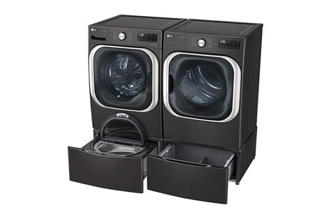 LG Laundry Pedestal Black Steel WDP5B LG USA