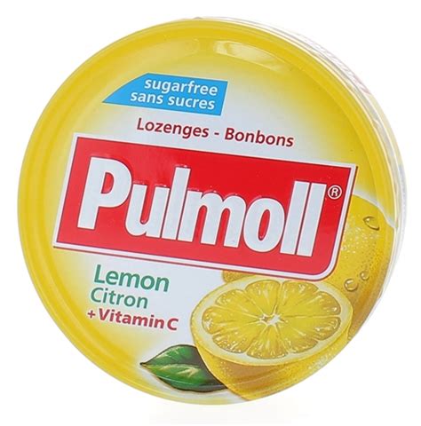 Pulmoll Pastilles Citron Sans Sucres Mal De Gorge