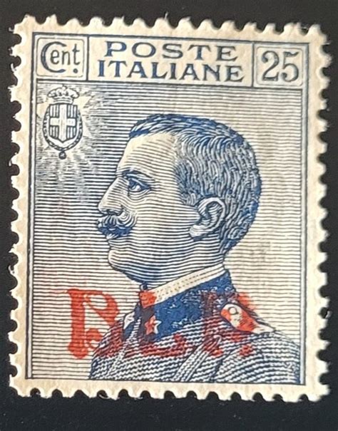 Italy Kingdom BLP 25 Cent Blue 1st Type Sassone N 3 Catawiki