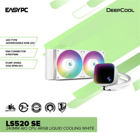 Easypc Deepcool Ls Mm Ls Se Aio Cpu Argb Liquid