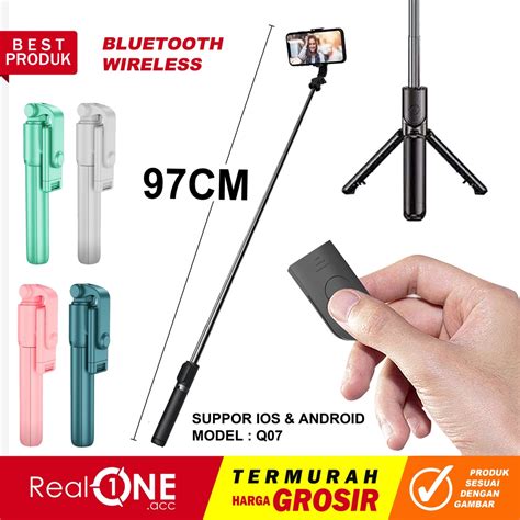 Jual Tripod Bluetooth Tongsis Hp Remot Control Wireless Live Stream