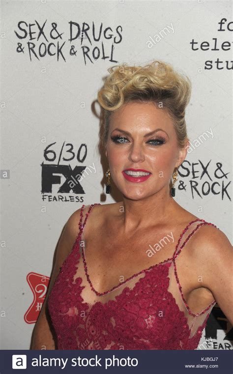 NEW YORK NY JUNE 28 Elaine Hendrix Attends Sex Drugs Rock Roll