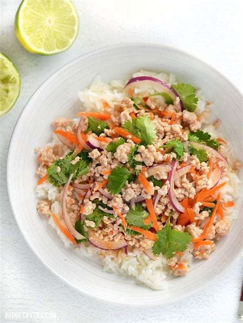 Nam Sod Thai Pork Salad Recipe Budget Bytes