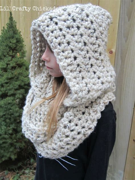 Hooded Scarf Pattern