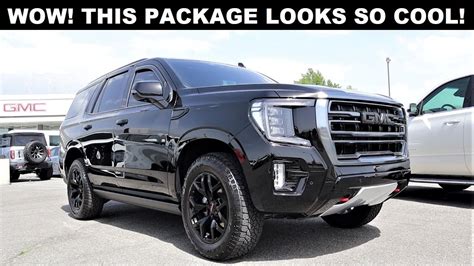 2022 Gmc Yukon At4 Black Package Is This The Coolest New Full Sized Suv For Sale Youtube