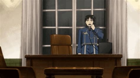 Много аниме гифок Roy Mustang Рой Мустанг Anime S Fullmetal Alchemist Full Metal