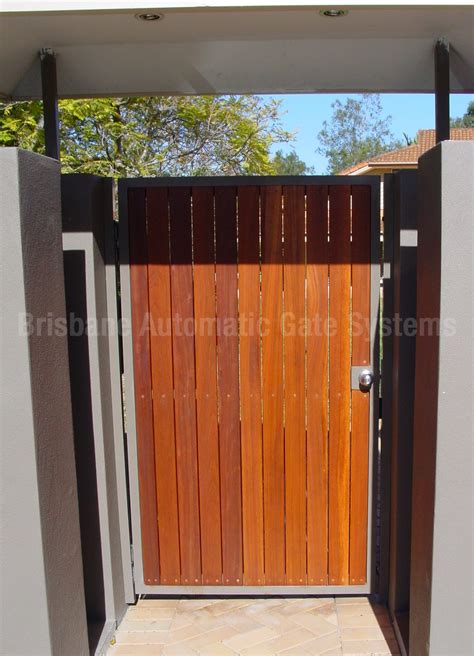 pedestrian gate gallery images brisbane automatic gate systems