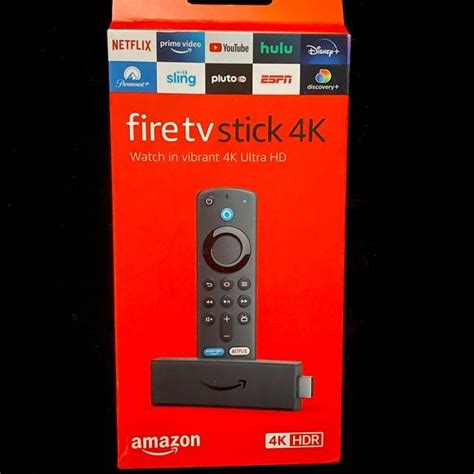 Fire TV Stick 4K Ultra HD Streaming Device With Latest Alexa Voice