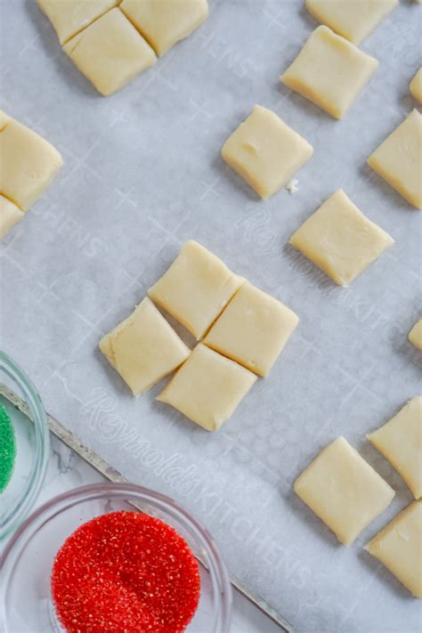 Mini Christmas Sugar Cookie Bites Lemonpeony