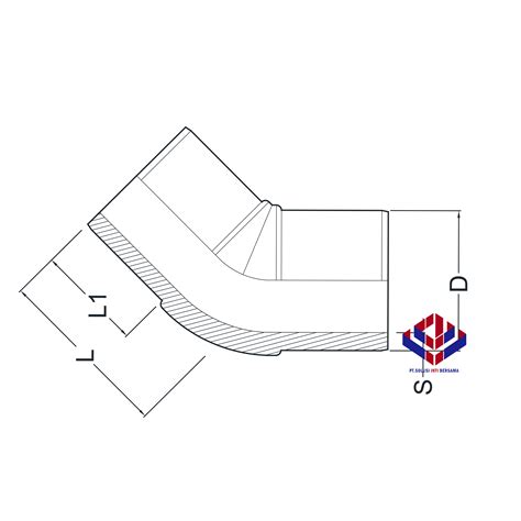 Elbow 45 HDPE Polyfuse Injection Moulding 90 Mm 3 SIBMART Toko