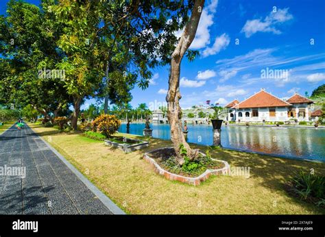 Water Palace Taman Ujung In Bali Island Indonesia Stock Photo Alamy