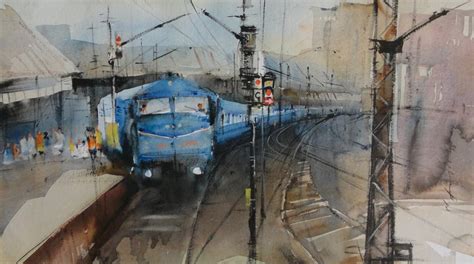 Watercolor Station at PaintingValley.com | Explore collection of ...