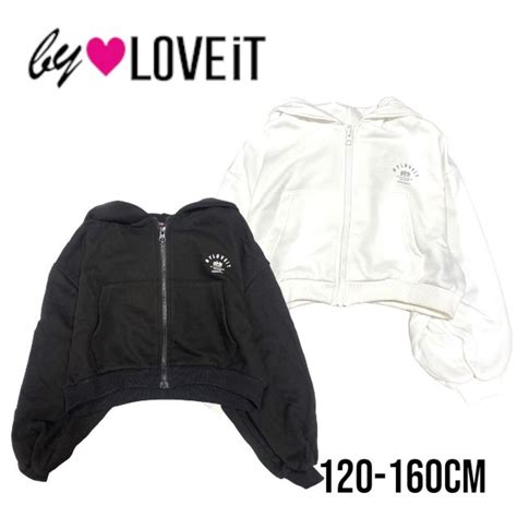 楽天市場アウトレットby LOVEiT クロップドフーディー No 7841238 子供服 女の子 キッズ トドラー ジュニア バイ