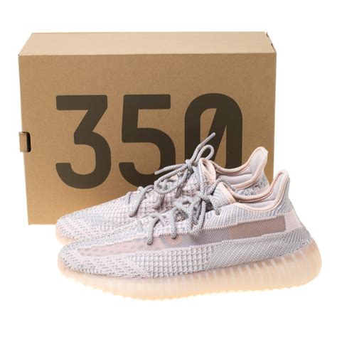 Yeezy X Adidas Light Pinkgrey Cotton Knit Boost 350 V2 Synth Non