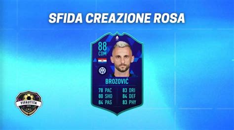 Fifa Sfida Creazione Rosa Brozovic Potm Weareutita