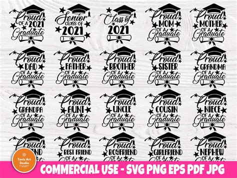 Graduation Svg Bundle Class Of 2021 Svg Graduate By Tonis Balios On