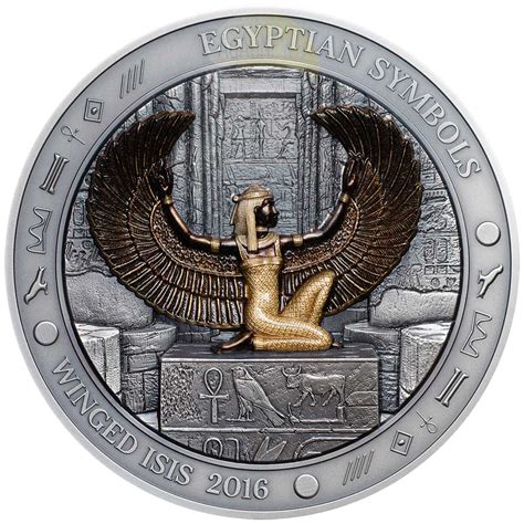 Egyptian Symbols antiqued silver coin series reaches new highs with the ...