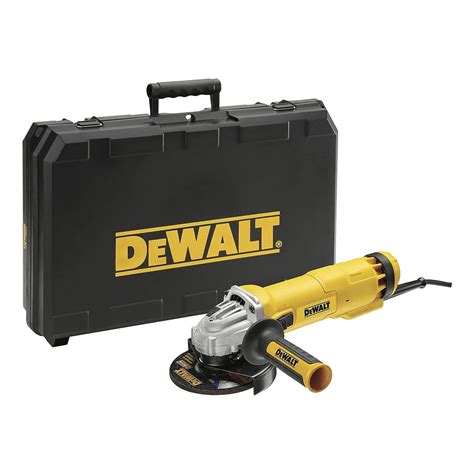 DeWALT DWE4217KD QS 1200W Yellow Angle Grinder