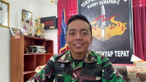 Profil Komandan Kompi Senapan C Yonif Raider 600 Modang Petung Hobi