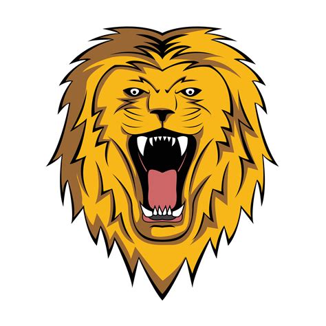 Lion Roar Illustration 14486317 Vector Art at Vecteezy