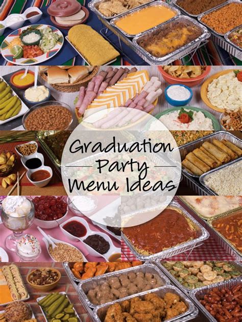 Event Planning Gordon Food Service Store Graduation Party Menu Graduation Party Foods