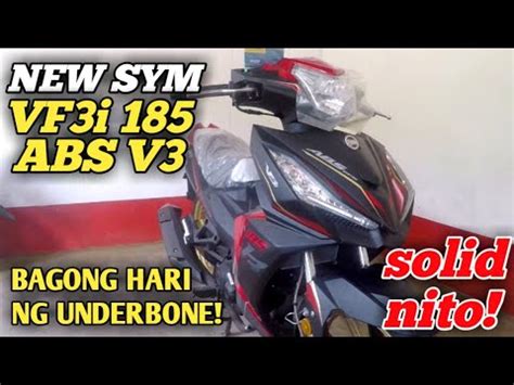 SYM VF3i 185 V3 ANGAS NITO YouTube