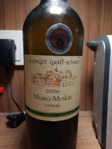 Weingut Gräff Schmitt Morio Muskat Feinherb Vivino United States